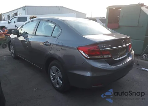 2015 Honda Civic Lx из США, поврежденный, VIN 19XFB2F51FE116620